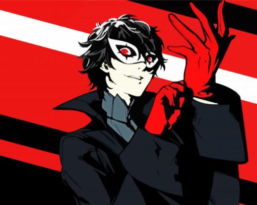 Joker Persona 5 Video Game Diamond Painting