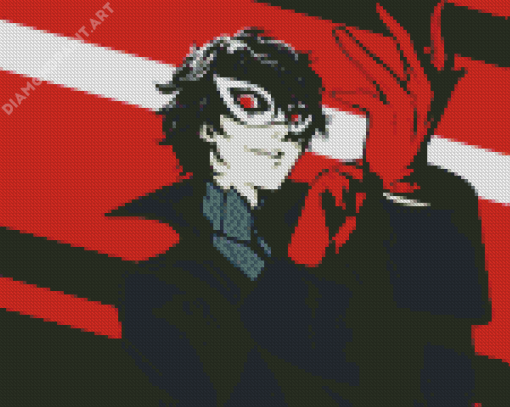 Joker Persona 5 Video Game Diamond Painting