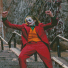 Joker Dancing On Stairs Diamond Painting