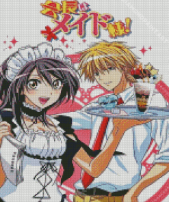 Kaichou Wa Maid Sama Anime Diamond Painting