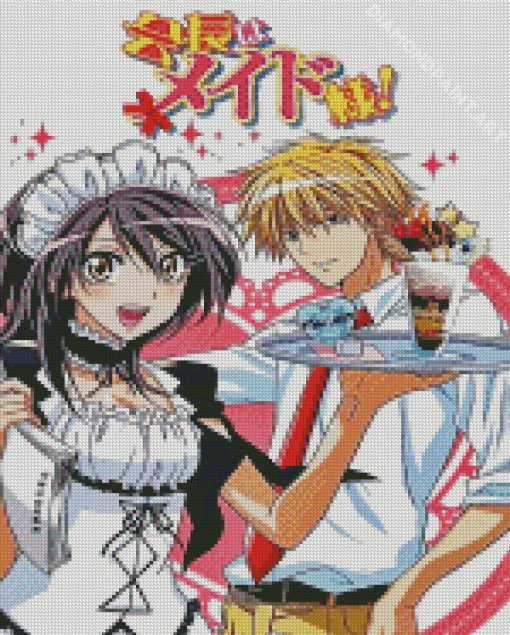 Kaichou Wa Maid Sama Anime Diamond Painting