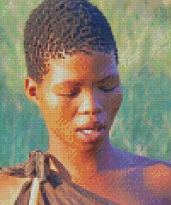 Khoisan Woman Diamond Painting