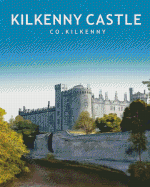 Kilkenny Castle Poster Diamond Painting