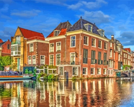 Leiden City Diamond Painting