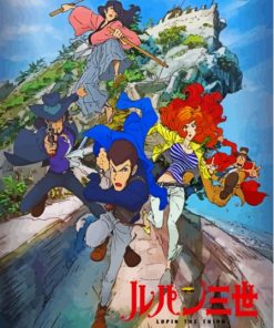 Lupin The Third Diamond Painting