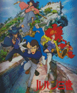 Lupin The Third Diamond Painting