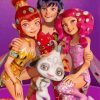 Mia And Me Animation Characters Diamond Painting