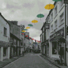 Monochrome Ulverston Streets Diamond Painting