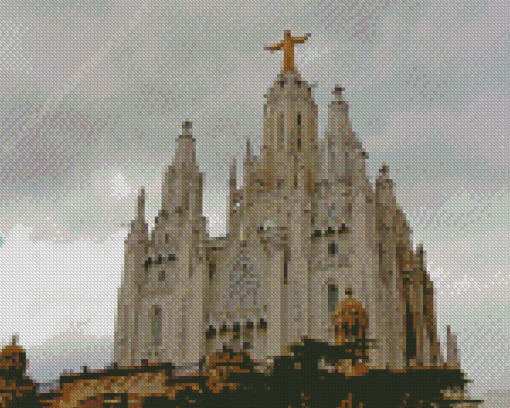 Mount Tibidabo Diamond Painting