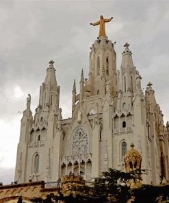 Mount Tibidabo Diamond Painting