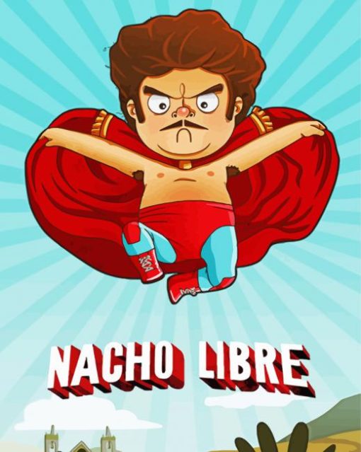 Nacho Libre Film Diamond Painting