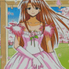 Naru Narusegawa Love Hina Diamond Painting