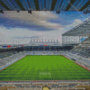 Newcastle United Stadium Diamond Painting