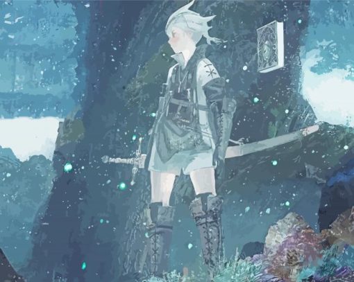 Nier Replicant Remake Game Diamond Painting