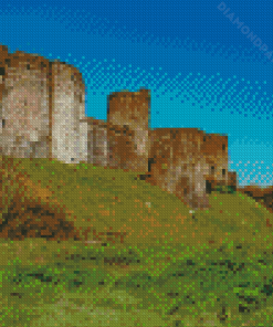 Norman Kidwelly Castle Diamond Painting