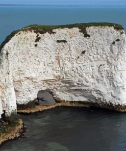 Old Harry Rocks Seascape Diamond Painting