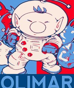 Olimar Anime Poster Diamond Painting