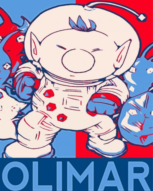 Olimar Anime Poster Diamond Painting