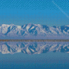 Oquirrh Mountains Reflection Diamond Painting