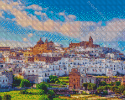 Ostuni Italy Diamond Painting