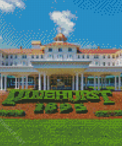 Pinehurst North Carolina Village Diamond Painting