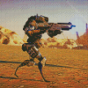 PlanetSide 2 Robots Diamond Painting