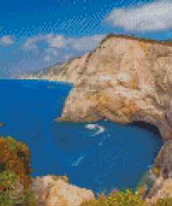 Porto Katsiki Island Diamond Painting