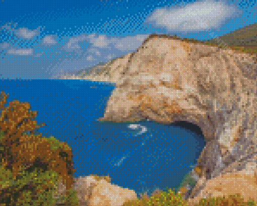 Porto Katsiki Island Diamond Painting