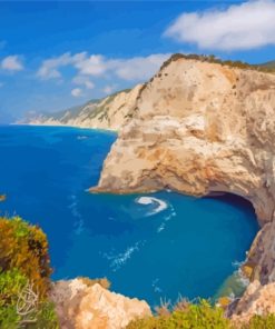 Porto Katsiki Island Diamond Painting