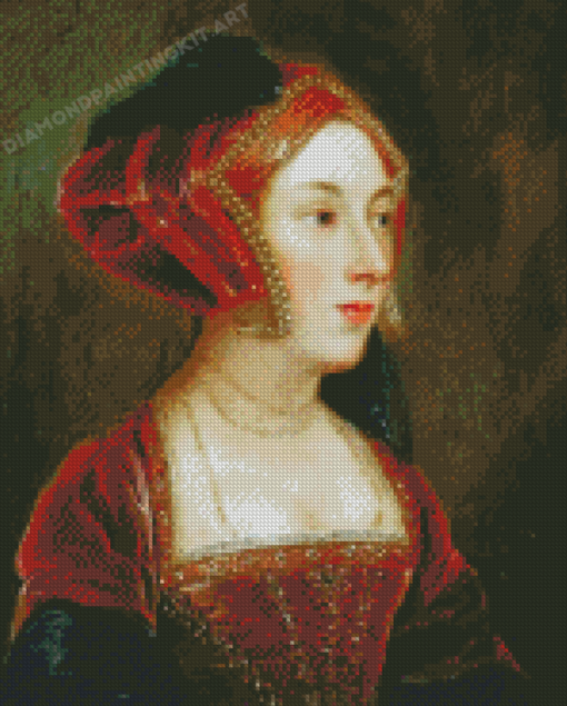 Queen Anne Boleyn Diamond Painting