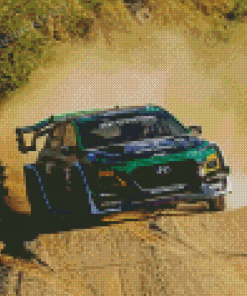 Rally Car Race Diamond Painting