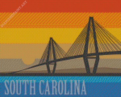 Ravenal Bridge Poster Diamond Painting