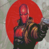 Redhood Character Diamond Painting