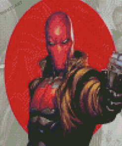 Redhood Character Diamond Painting