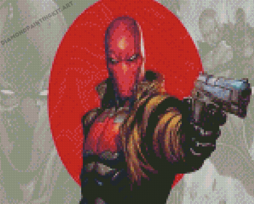 Redhood Character Diamond Painting