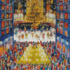 Rockefeller Center Christmas Tree Diamond Painting