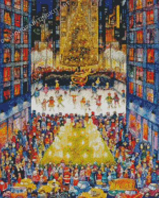 Rockefeller Center Christmas Tree Diamond Painting