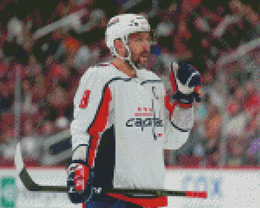 Russian Alexander Ovechkin Diamond Painting