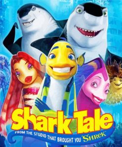 Shark Tale Poster Diamond Painting