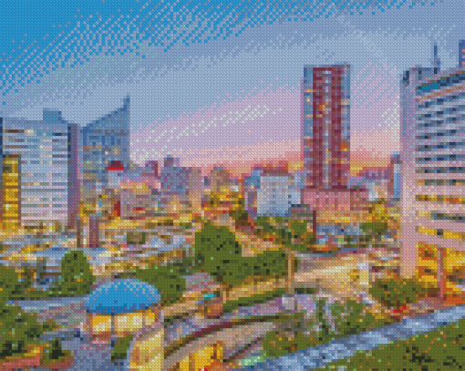 Shizuoka City Japan Diamond Painting