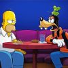 Simpson And Goofy Diamond Painting