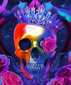 Skull Queen Diamond Painting