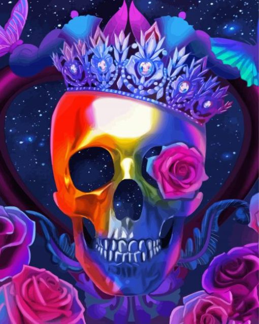 Skull Queen Diamond Painting