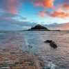 St Michaels Mount With Clouds Diamond Painting