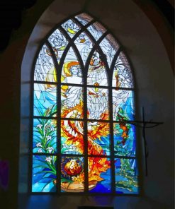 Stained Glass Window Diamond Painting