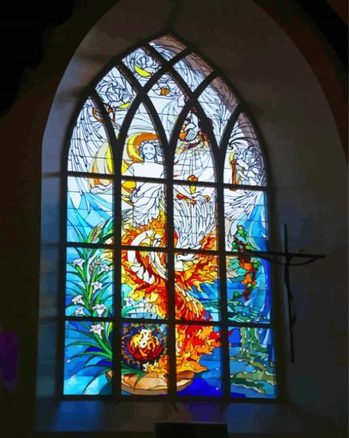 Stained Glass Window Diamond Painting