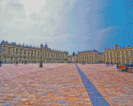 Stanislas Place In Nancy Diamond Painting