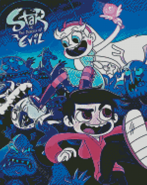 Star Vs The Forces Of Evil Diamond Painting