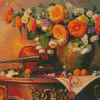 Still Life Roses And Violin Diamond Painting