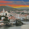 Sunset At Cadaques Diamond Painting